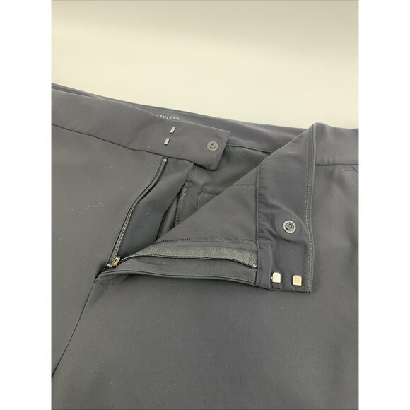 Athleta Stellar Straight Crop Pant Black Zip 657550 Pockets Womens Plus 26 - Picture 7 of 15